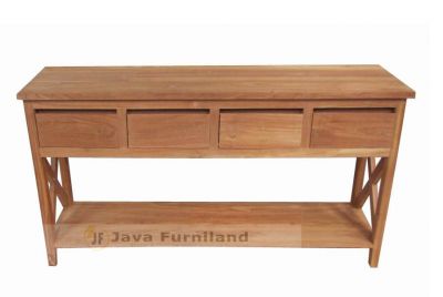 BIG CONSOLE TABLE 4 DRAWER